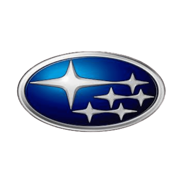 Subaru logo and emblem for automotive flags and banners