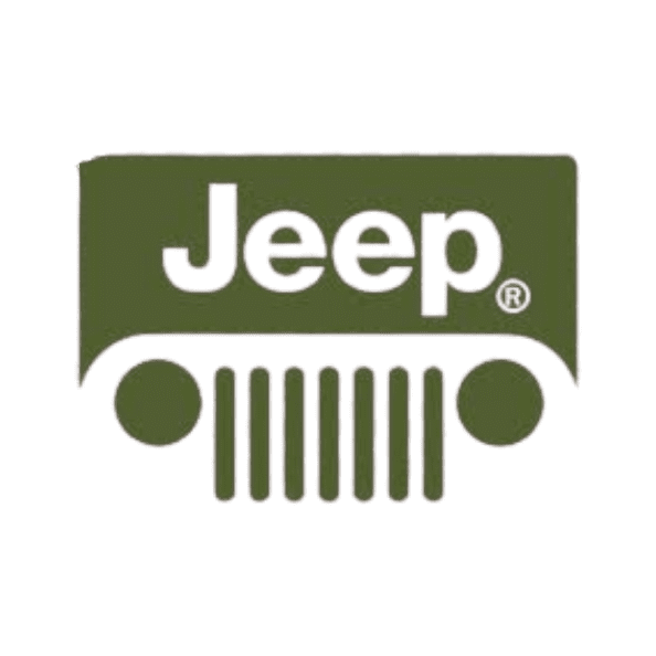 Jeep logo for automotive visual products and franchise dealer flags