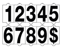 Customizable mirror hanger display for car dealership signage and promotional materials