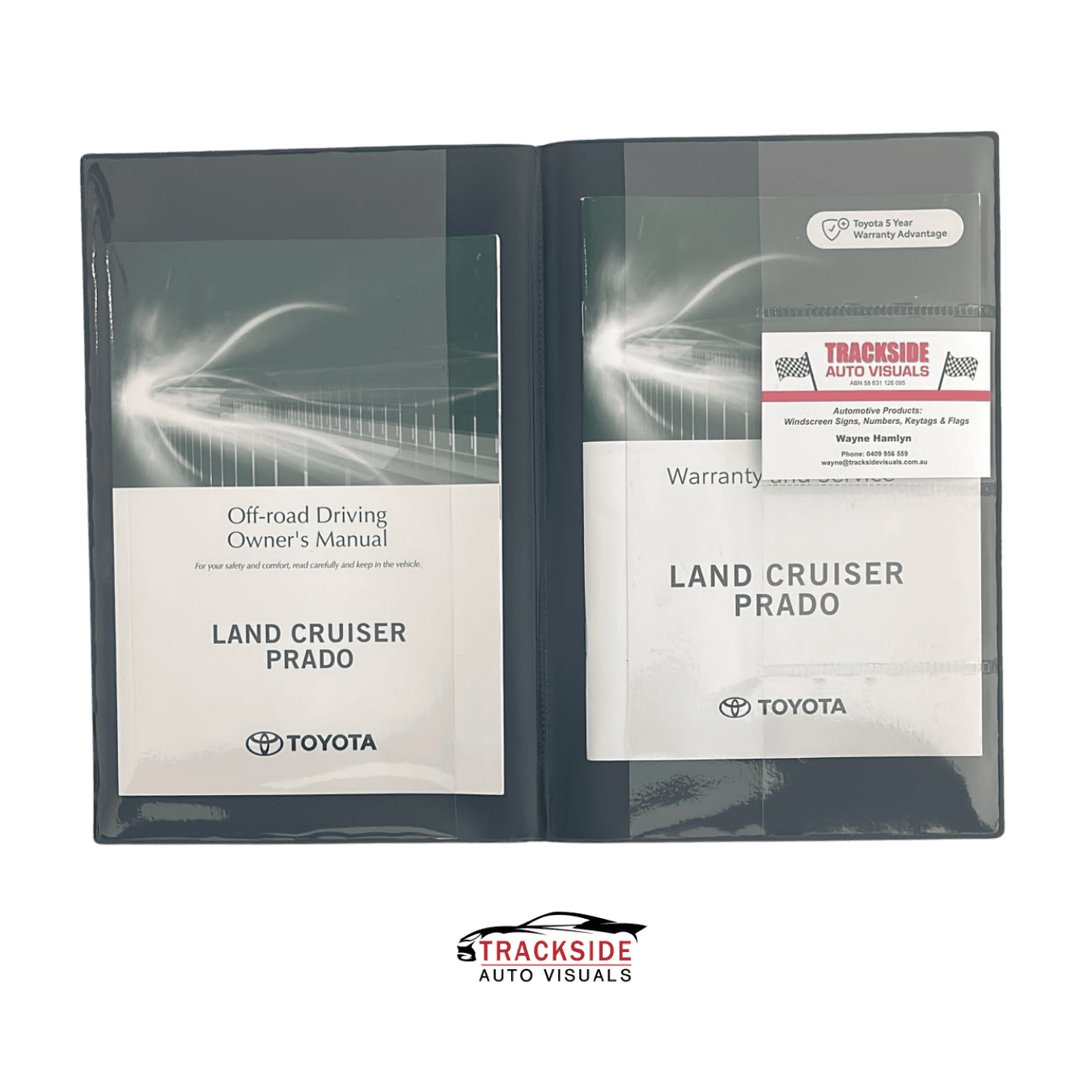 Vinyl Log Book Wallet Car Warranty Holder Service Wallet(3)